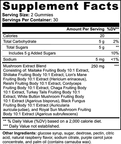 Body2fit FOCUS 10x Gummies