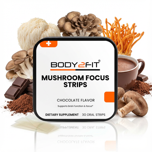 Body2fit Mushroom Focus Brain Strips