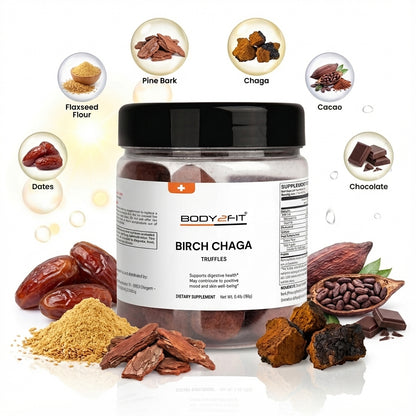 Body2fit Birch Chaga Truffles